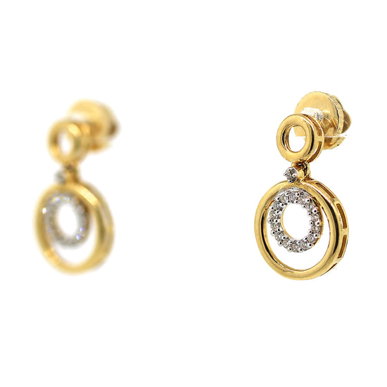 Hanging Mushroom Earring in 14K Yellow Gold – Adriana Fine Jewelry